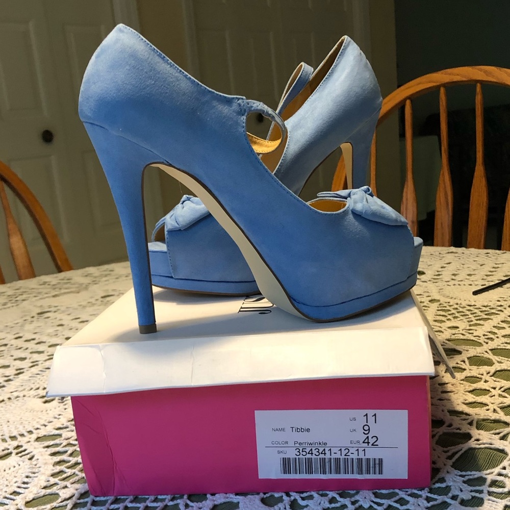 Just Fabulous ankle strap heels